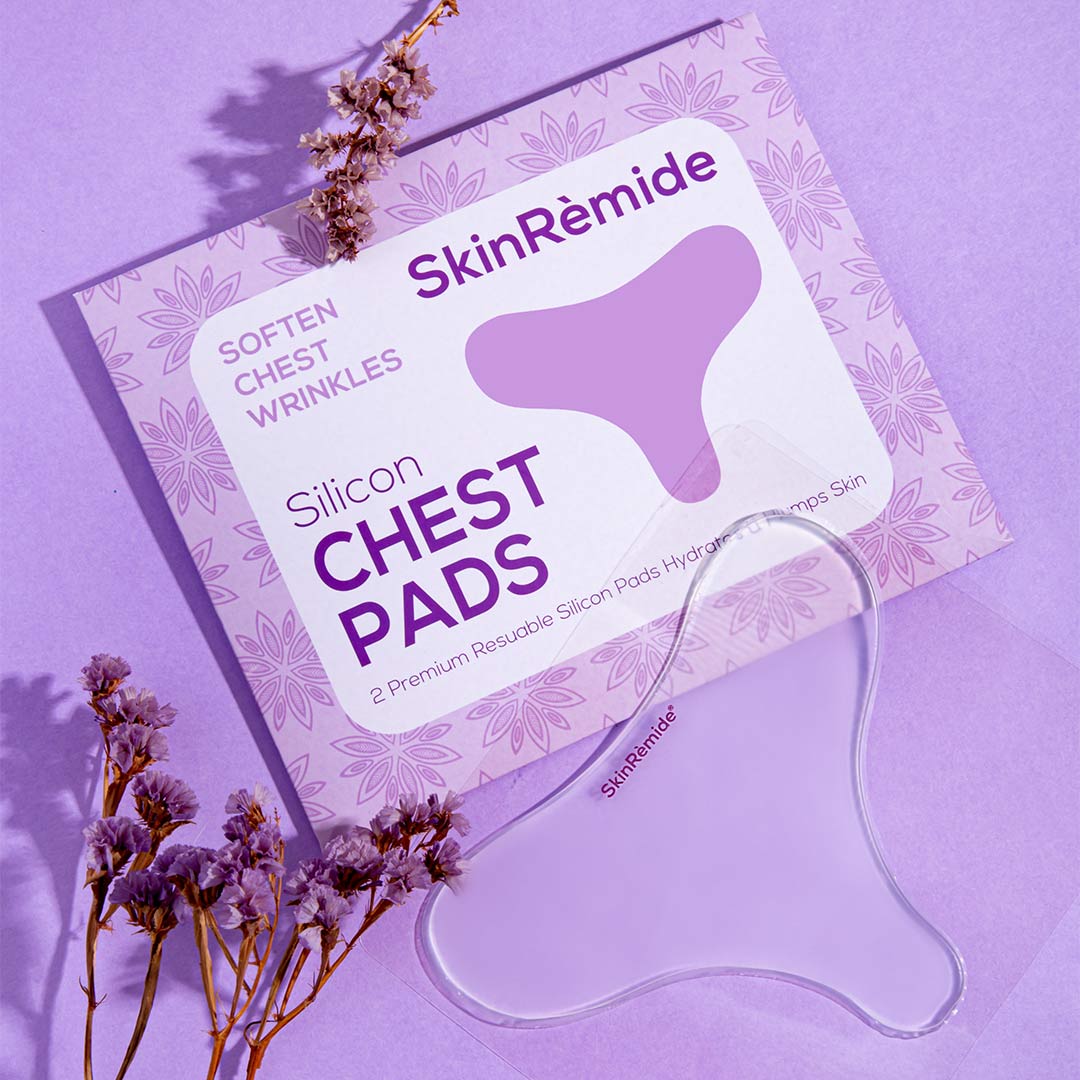 Say Goodbye to Chest and Neck Wrinkles with SkinRemide® Silicone Pads - SkinRèmide